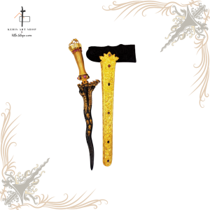 Keris Bali 5 Luk and Pamor Wos Wutah